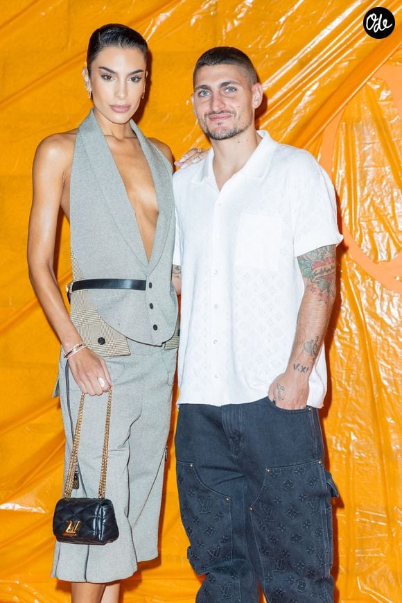 Elle refuse d'être réduite au statut de femme de footballeur.

Marco Verratti et sa femme Jessica Aïdi - Photocall du défilé de mode printemps-été 2024 "Louis Vuitton" lors de la fashion week de Paris. Le 2 octobre 2023
© Olivier Borde / Bestimage