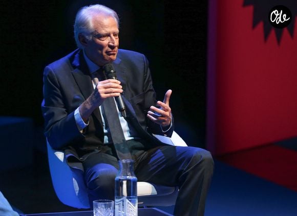 Dominique De Villepin au Festival Séries Mania à Lille le 25 mars 2026. © Stéphane Vansteenkiste / Bestimage