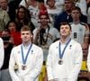 Clément Secchi s’est plaint sur Instagram : “Peau de crocodile”

Les français Léon Marchand, Yohann Ndoye-Brouard, Maxime Grousset et Florent Manaudou remportent la médaille de bronze sur le 4X100 m 4 nages des Jeux Olympiques de Paris 2024 (JO), à Paris, France, le 4 Aout 2024.
© Jacovides-Perusseau/Bestimage