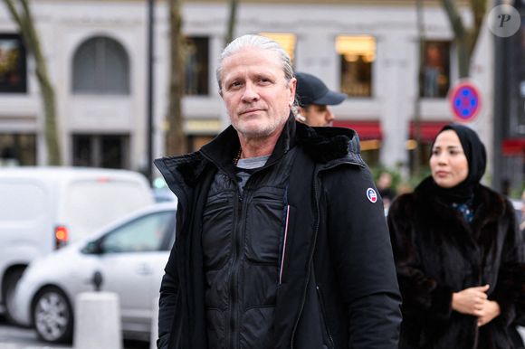 Emmanuel PETIT ancien joueur de football de Monaco et de France lors des funérailles de Rolland Courbis le 14 janvier 2026 à Paris, France. Photo by Ewen Gavet/Icon Sport/ABACAPRESS.COM