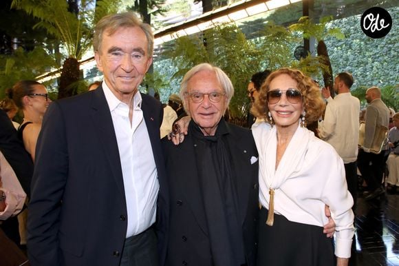 Exclusif - Bernard Arnault, Diego Della Valle et Marisa Berenson - Défilé de Mode Christian Dior, Collection Haute Couture Automne-Hiver 2026/2027, le 6 Juillet 2026. 

© Bertrand Rindoff / Bestimage