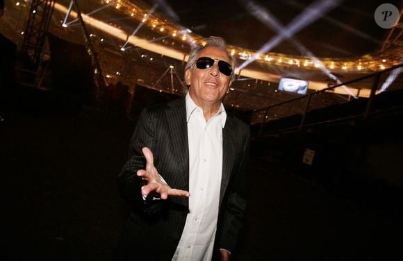 Exclusif - Gilbert Montagne dans les coulisses du concert Stars 80 au Stade de France près de Paris, France, le 09 mai 2015. Photo par Jerome Domine/ABACAPRESS.COM