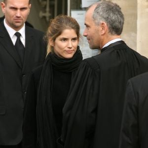 Archives - Alice Taglioni aux obsèques de Jocelyn Quivrin au Temple de l'étoile à Paris le 21 novembre 2009