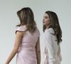 Rania de Jordanie s'est rendue à New-York pour assister à la 80ème Assemblée générale des Nations Unies. 

 La première dame Melania Trump et la reine Rania Al Abdullah de Jordanie marchent ensemble sur la colonnade de la Maison Blanche pour une réunion à Washington, DC, États-Unis, le 25 juin 2018. © Dietsch Kevin/UPI/ABACA