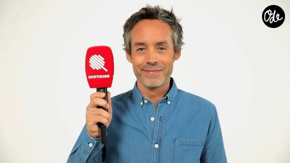 Yann Barthès - Affiche promo pour Quotidien sur TMC.
Crédit : Facebook