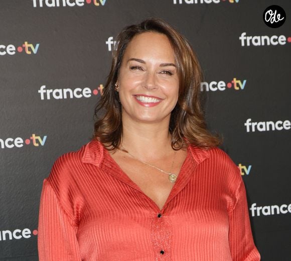 Julia Vignali lors du photocall de la conférence de presse de rentrée de France Télévisions à Paris, en France.

© Coadic Guirec/Bestimage
