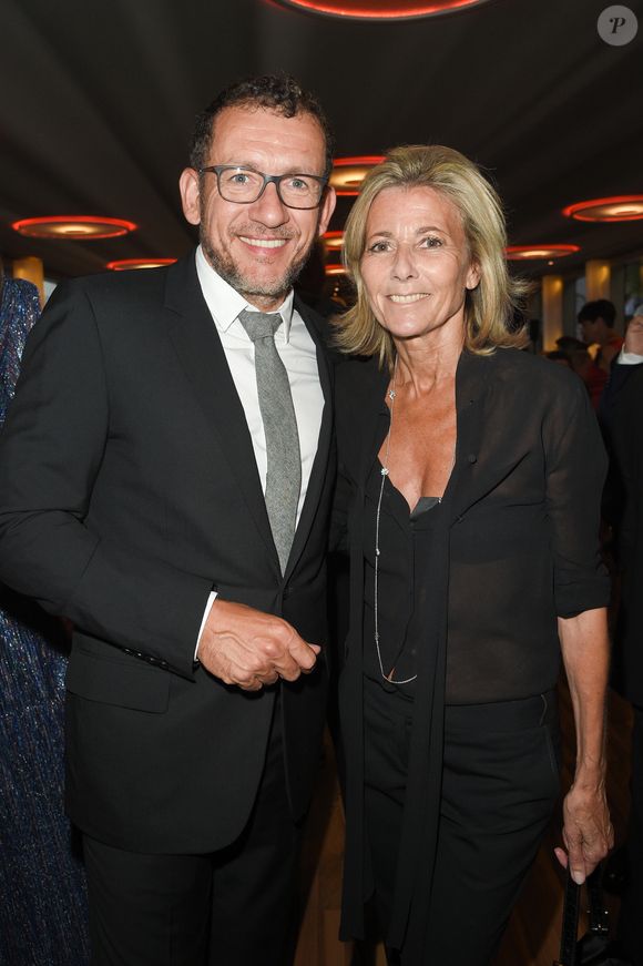 Ce 19 juin, Dany Boon est interrogé à ce sujet par Claire Chazal.
Dany Boon, Claire Chazal - Soirée du 90ème anniversaire de Line Renaud sur le Bateau Potel et Chabot "Pavillon Seine" à Paris le 2 juillet 2018.

© Coadic Guirec/Bestimage