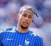 Michael Olise brille avec l'équipe de France durant la Coupe du monde.

Michael Olise, joueur de l'équipe de France, lors du seizième de finale de la Coupe du monde 2026 face à la Suède, disputé au New York New Jersey Stadium d'East Rutherford (États-Unis).