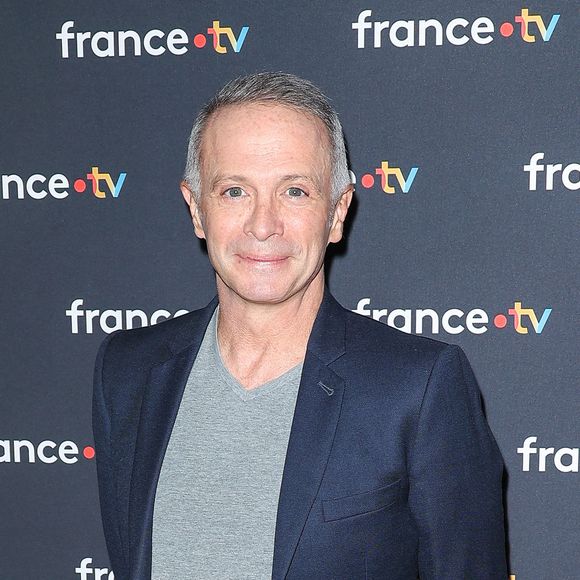 Samuel Etienne assiste à la conférence de presse du Téléthon 2023 à France Télévision le 15 novembre 2023 à Paris, France. Photo by Nasser Berzane/ABACAPRESS.COM