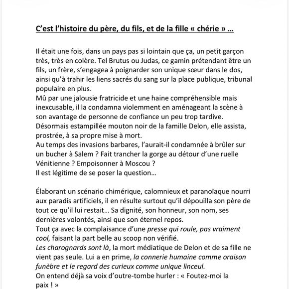 Anouchka Delon, Instagram