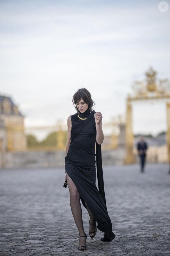 Charlotte Gainsbourg au banquet d'État au château de Versailles, près de Paris, France, le 20 septembre 2023, au premier jour d'une visite d'État en France. © Eliot Blondet/ABACAPRESS.COM