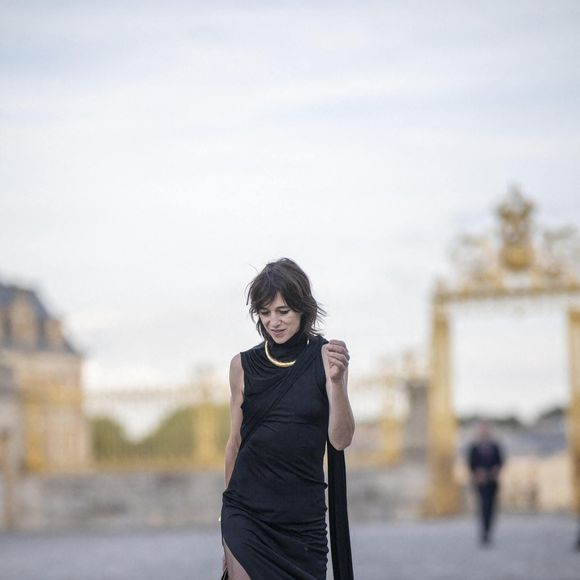 Charlotte Gainsbourg au banquet d'État au château de Versailles, près de Paris, France, le 20 septembre 2023, au premier jour d'une visite d'État en France. © Eliot Blondet/ABACAPRESS.COM