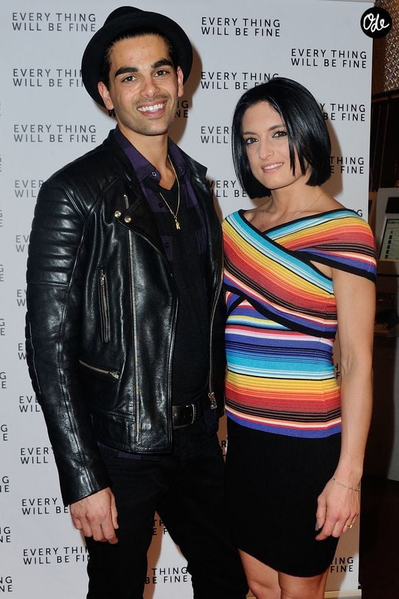 Christophe Licata et Coralie Licata assistent à la première du film « Tout ira bien » au Gaumont Opéra Capucines à Paris, en France, le 4 avril 2015. Photo : Aurore Maréchal/ABACAPRESS.COM