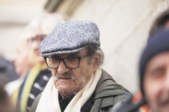 Gerard Hernandez - Sorties des obsèques de Marion Game dans l'église Saint Roch à Paris, France, le 31 mars 2023. © Jonathan Rebboah/Panoramic/Bestimage