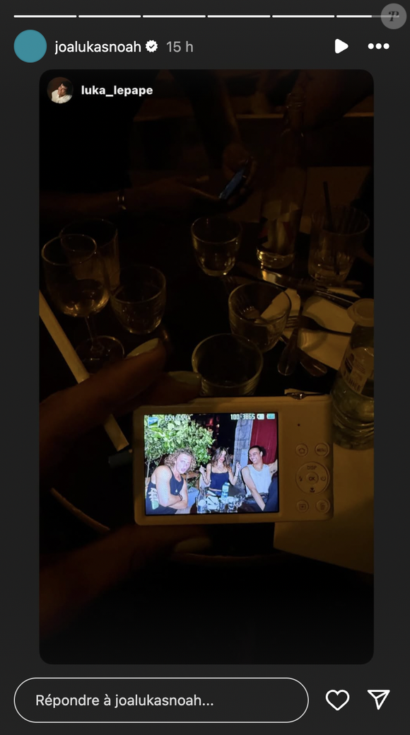 Un beau moment pour Joalukas Noah, très attaché à la musique et à la fête et qui l’a une nouvelle fois montré !