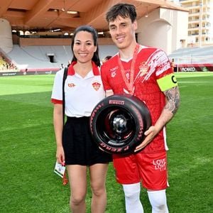 Louis et Marie Ducruet lors du match de football caritatif au stade Louis II de Monaco opposant les Barbagiuans aux pilotes de l'équipe Nazionale Piloti dans le cadre de la "Racing Stars Football Cup" le 3 juin 2026.
© Bruno Bebert / Bestimage