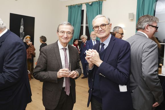 Exclusif - Hervé Mariton - Dîner de la Revue des Deux Mondes à Paris à la Maison de l'Amérique Latine à Paris le 18 décembre 2024.  © Jack Tribeca / Bestimage