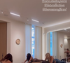 Dessus, on peut voir Clémentine en pleine séance de pilates reformer