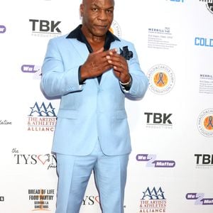 Mike Tyson lors du gala « 100 Women Matter » au 11301 W. Olympic Blvd, le 13 août 2025 à Los Angeles, Californie (Crédit photo : © Kay Blake/ZUMA Press Wire / Bestimage)