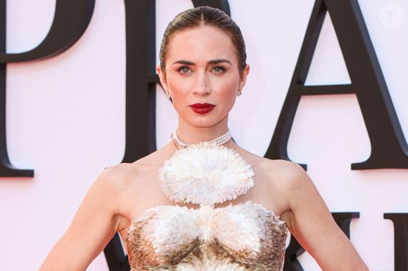 Emily Blunt à la première du "Diable s'habille en Prada 2" à New York, le 20 avril 2026.

©Bestimage