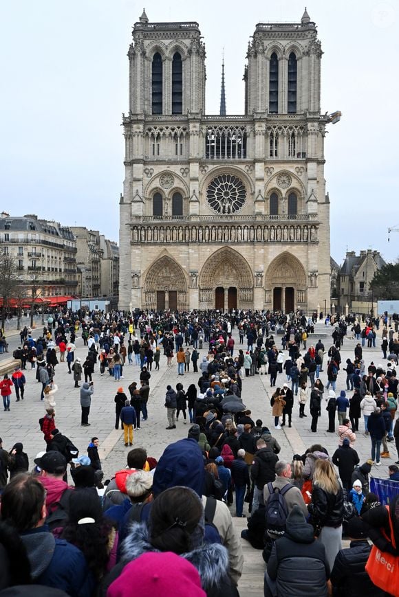 Notre-Dame de Paris, le 14 décembre 2024. © Andrea Renault / Zuma Press / Bestimage