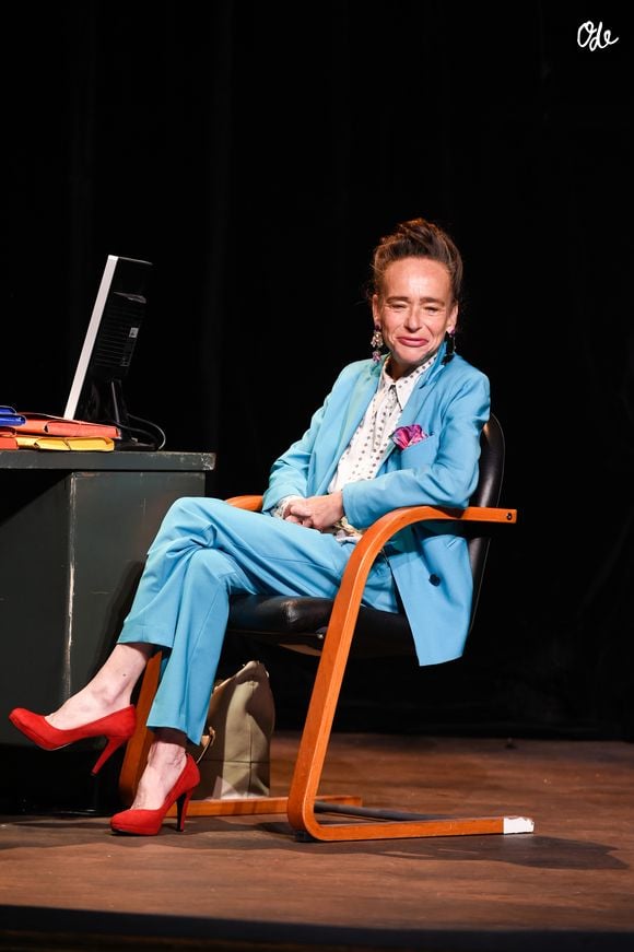 Un lieu symbolique qui a accueilli de nombreuses personnalités du monde culturel auparavant comme Isabelle Mergault ou Marie-Paule Belle.

Dominique Frot lors du filage de la pièce "Le Bonheur au Quotidien" au théâtre Daunou à Paris le 31 aout 2018.

© Coadic Guirec/Bestimage