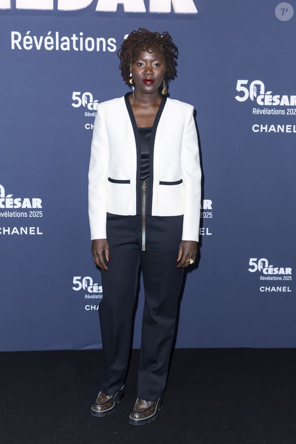 Alice Diop - Photocall de la soirée "Cesar Révélations 2025" au Trianon à Paris le 20 janvier 2025.

© Olivier Borde / Bestimage