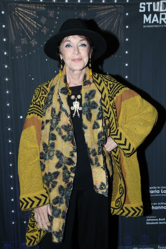 Exclusif - Anny Duperey - Générale de la pièce "Les gens de Bilbao naissent où ils veulent" au théâtre Marigny à Paris le 19 Novembre 2024. © Bertrand Rindoff / Bestimage