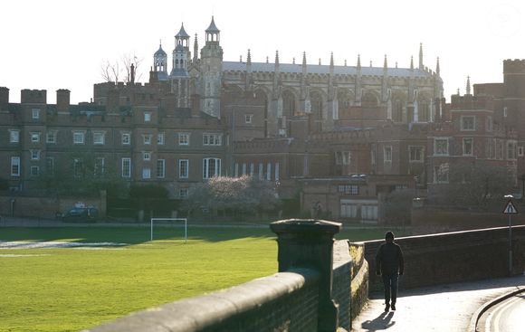Eton College dans le Berkshire.  10-01-2024. ©Andrew Matthews/PA Wire.