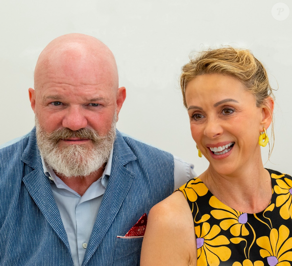 Philippe Etchebest et son épouse Dominique, photo partagée sur Instagram le 17 septembre 2024.