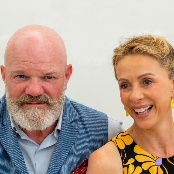 Philippe Etchebest et son épouse Dominique, photo partagée sur Instagram le 17 septembre 2024.