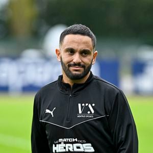 Malik Bentalha lors du match caritative au bénéfice de l'Unicef opposant la Team Saône-et-Loire à la Team Unicef au stade Jean-Laville de Gueugnon, France, le 1er avril 2024. © Pierre Perusseau/Bestimage