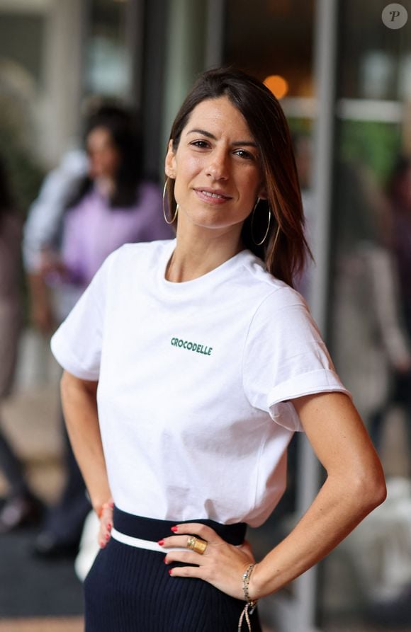 Hélène Mannarino au village lors des Internationaux de France de tennis de Roland Garros 2024 à Paris, France, le 30 mai 2024. © Jacovides-Moreau/Bestimage