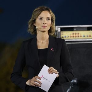 Exclusif - Isabelle Ithurburu - Soirée de lancement "Octobre Rose" organisée par l'association Ruban Rose présentée par I. Ithurburu à Paris le mardi 30 septembre 2025.

© Coadic / Ausset-Lacroix / Bestimage