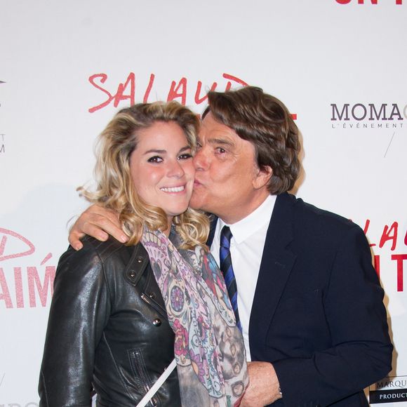 Bernard Tapie, Sophie Tapie assistent à l'avant-première de "Salaud On T'Aime" qui s'est tenue au Cinéma UGC Normandie à Paris, France le 31 mars 2014. Photo de Thierry Orban/ABACAPRESS.COM