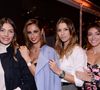 Interviewée par le média "Lou", Rachel Legrain-Trapani a accordé une interview avec son fils ainé Gianni, fruit de son amour avec Aurélien Capoue.
Camille Cerf, Malika Ménard, Rachel Legrain-Trapani et Laury Thilleman lors de la soirée de réouverture de la boutique "Breitling", située rue de la Paix. Paris
© Rachid Bellak/Bestimage