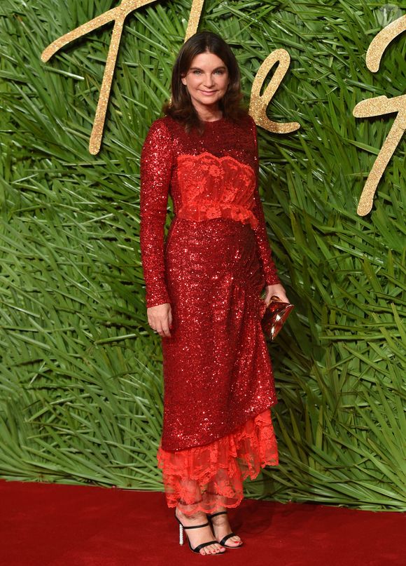 Natalie Massenet à la soirée The Fashion Awards 2017 au Royal Albert Hall à Londres, le 4 décembre 2017. AGENCE / BESTIMAGE