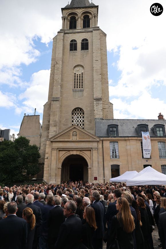 Illustration Sorties des obsèques de Nicolas Altmayer en l'église Saint-Germain-des-Prés à Paris le 31 aout 2026. © Dominique Jacovides-Cyril Moreau/Bestimage #