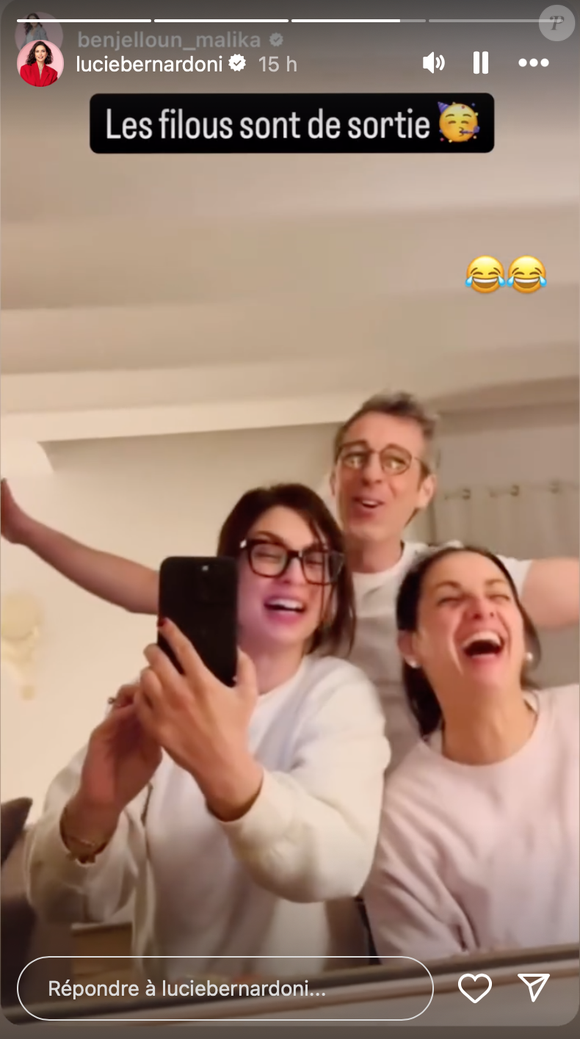 Dans l’une d’elles, Michael Goldman est apparu par surprise, affichant leur forte complicité.

Lucie Bernardoni et Michael Goldman en vidéo sur Instagram - Vidéo par Lucie Bernardoni sur Instagram