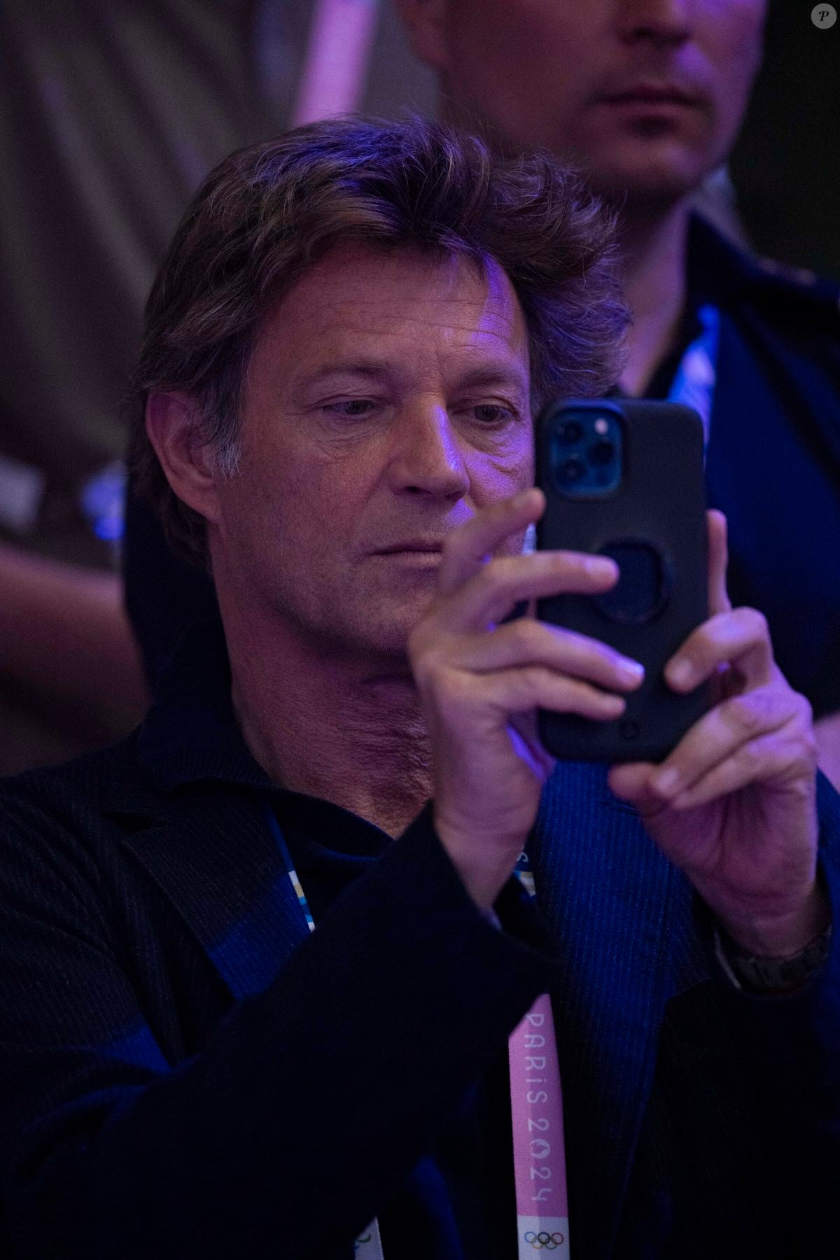 Photo : Laurent Delahousse - Célébrités assistent à la finale de l'épée