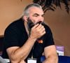 Il ne se rappelle pas non plus des Marseillaise chantées avec l'équipe de France
Sébastien Chabal assiste à la finale de la Coupe du monde de rugby France 2023 entre la Nouvelle-Zélande (All Blacks) et l'Afrique du Sud (Springboks) au Stade de France le 28 octobre 2023 à Saint-Denis près de Paris, France. Photo by Laurent Zabulon/ABACAPRESS.COM