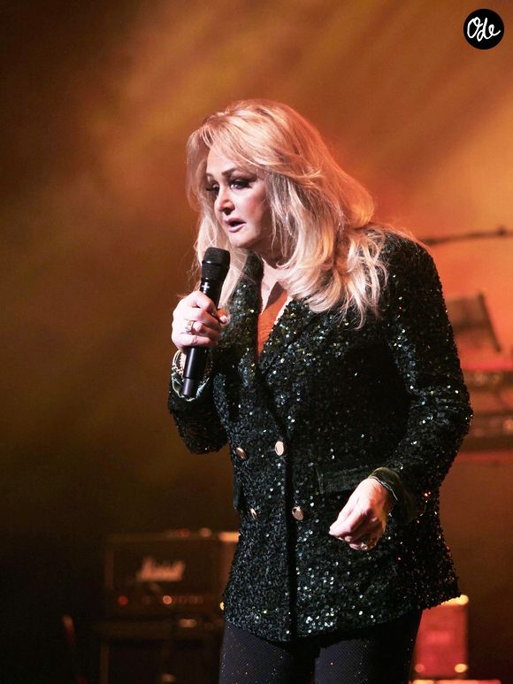 Bonnie Tyler en concert à L'Amphithéâtre 3000 du Centre de Congrès de Lyon, France, le 11 décembre 2023.

© MPP/Bestimage