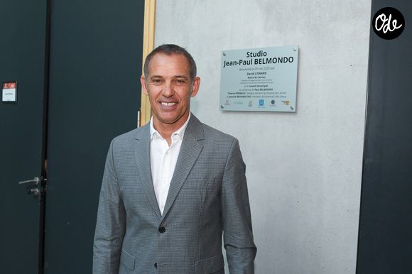 Exclusif - Paul Belmondo inaugure le studio Jean-Paul Belmondo sur le campus Georges Méliès de l'université Côte d'Azur à Cannes, le 20 mai 2025. 

©Bestimage