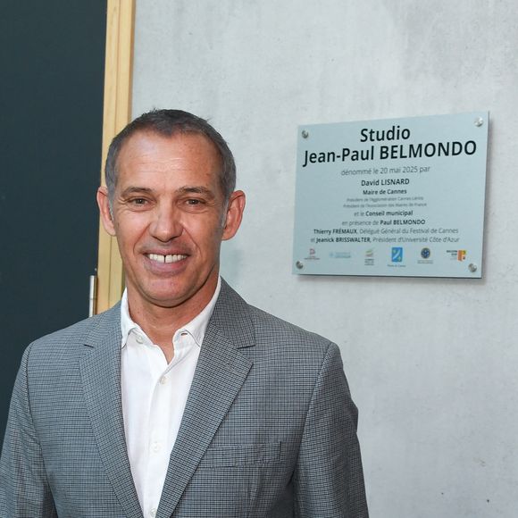 Exclusif - Paul Belmondo inaugure le studio Jean-Paul Belmondo sur le campus Georges Méliès de l'université Côte d'Azur à Cannes, le 20 mai 2025. 

©Bestimage