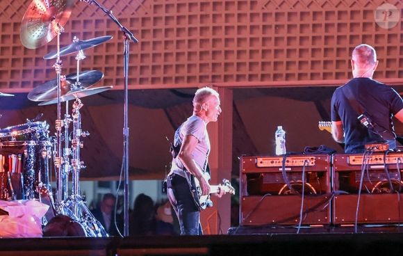 Miami Beach, Floride - EXCLUSIF - Sting se produit lors du Global Champions Arabians Tour of the Americas à Miami Beach. Backgrid USA / Bestimage

Photo : Sting