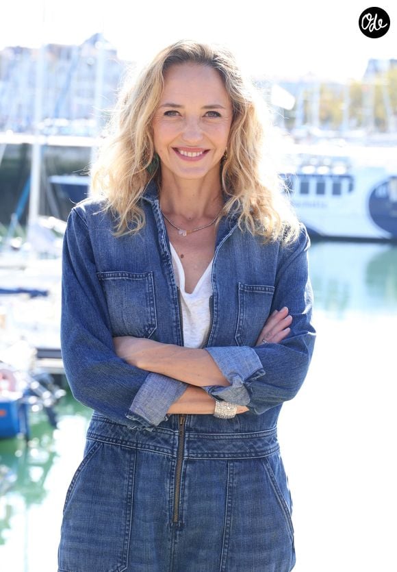 Helene de Fougerolles - Photocall de la série "Sam" lors de la 25ème édition du Festival de la Fiction de la Rochelle. Le 15 septembre 2023
© Denis Guignebourg / Bestimage