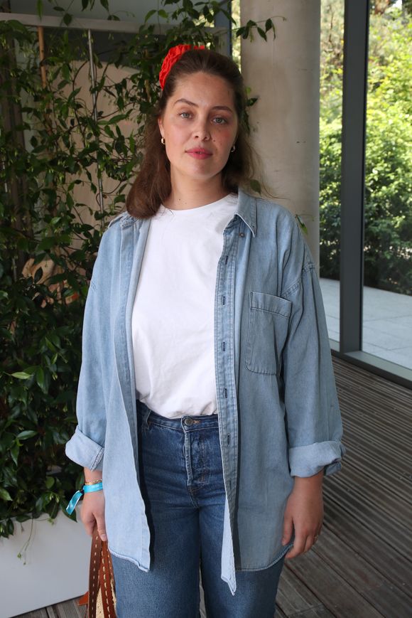 Exclusif - Marie-Ange Casta - Célébrités aux Internationaux de France de Tennis de Roland Garros 2023 - Jour 12 à Paris le 08 Juin 2023. 

© Bertrand Rindoff / Bestimage