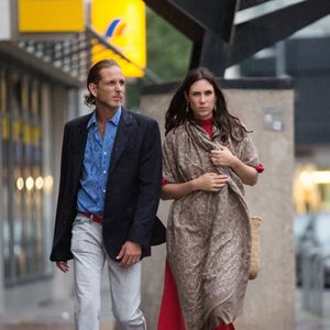 Le prince Andrea Casiraghi et sa femme Tatiana Santo Domingo - Soirée d'avant-mariage du Prince Ernst junior de Hanovre et de Ekaterina Malysheva, à la Brasserie Ernst August Brauhaus, à Hanovre. Allemagne, Hanovre, 7 juillet 2017. ALAIN ROLLAND/ IMAGEBUZZ/BESTIMAGE