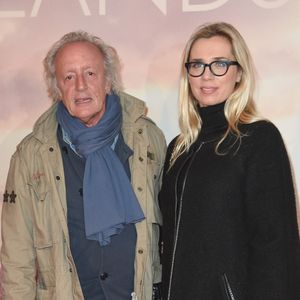 Didier Barbelivien et sa femme Laure à l'avant-première du film "Holy Lands" au cinéma UGC Normandie à Paris, France. © Coadic Guirec/Bestimage