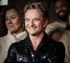 David Hallyday, en backstage de l’émission "La grande soirée du 31 décembre de Paris" diffusée sur France 2 sur les Champs-Elysées à Paris, France, le 31 décembre 2024.  © Clovis-Tribeca/Bestimage
